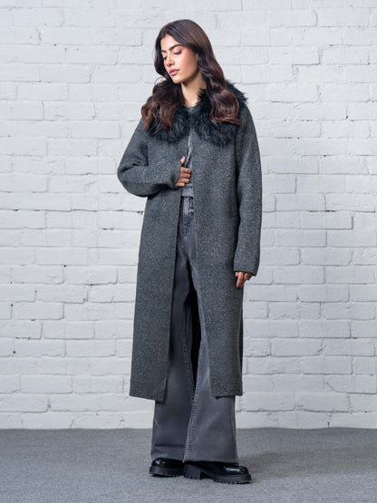 Woolen Blend Coat