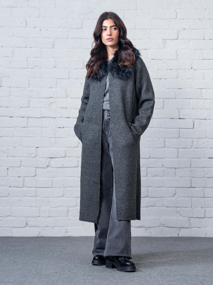 Woolen Blend Coat