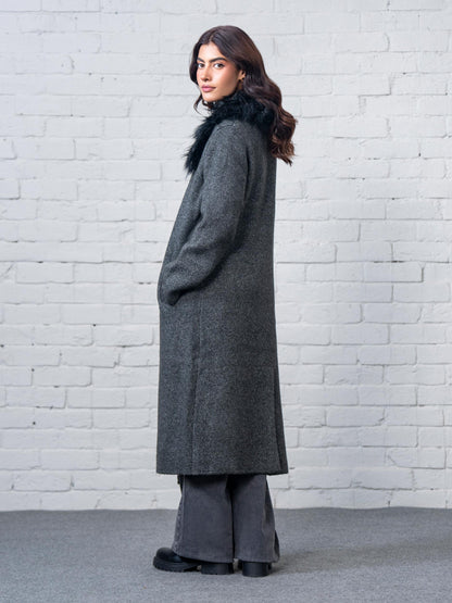 Woolen Blend Coat