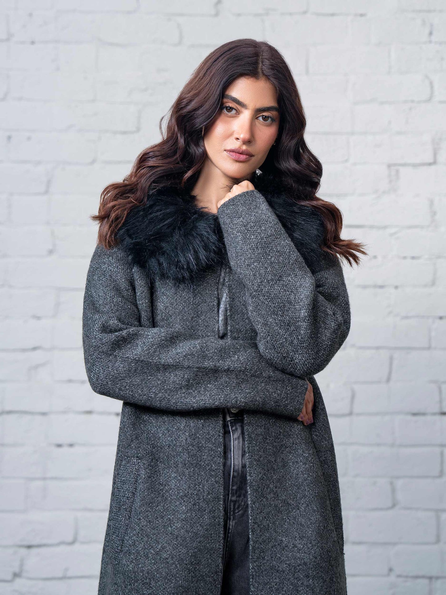 Woolen Blend Coat