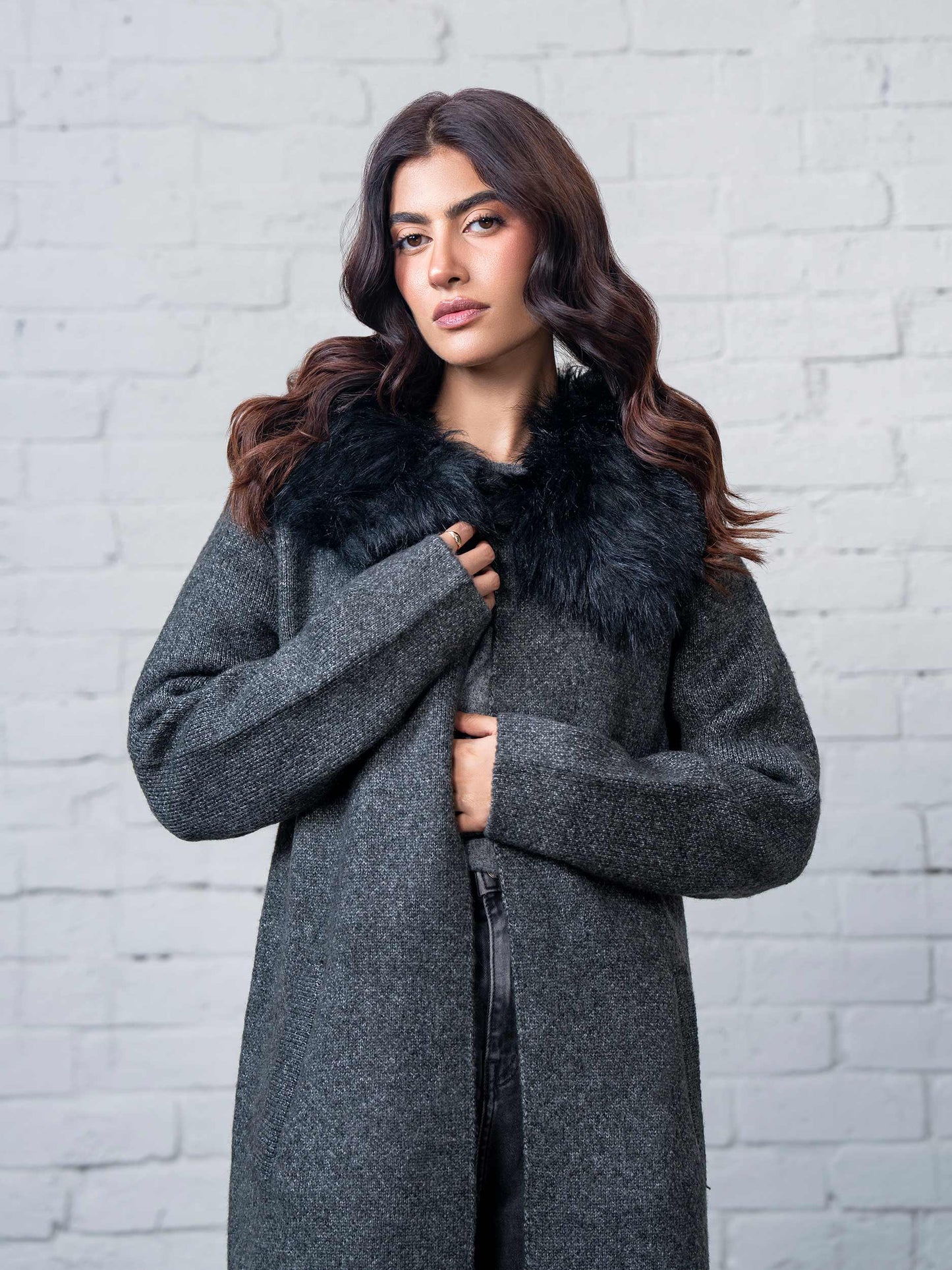 Woolen Blend Coat