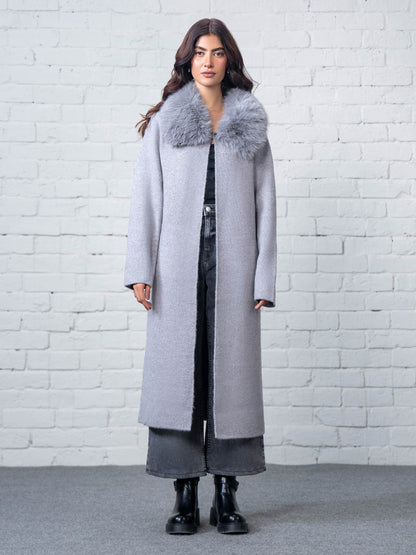 Woolen Blend Coat