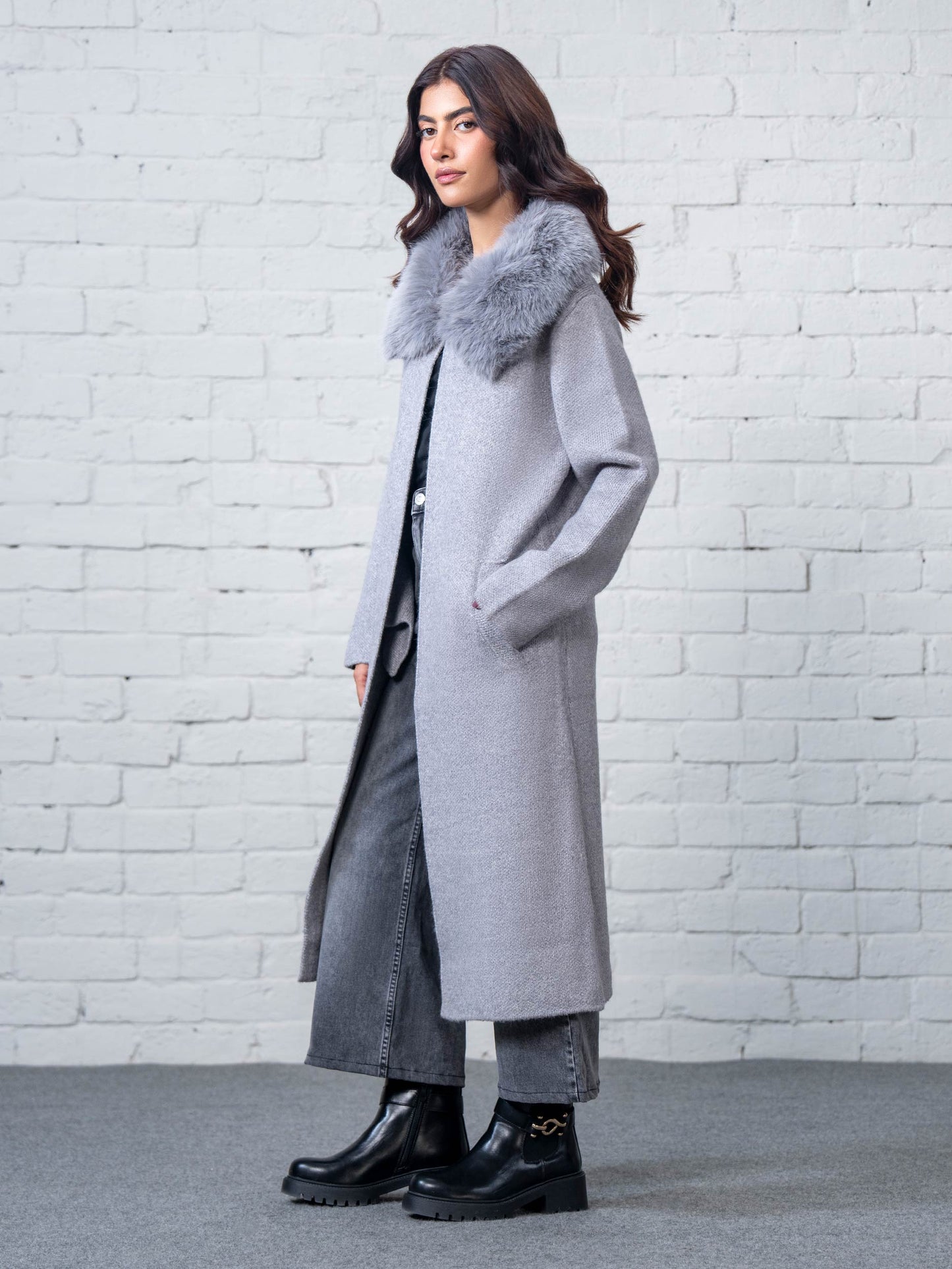 Woolen Blend Coat