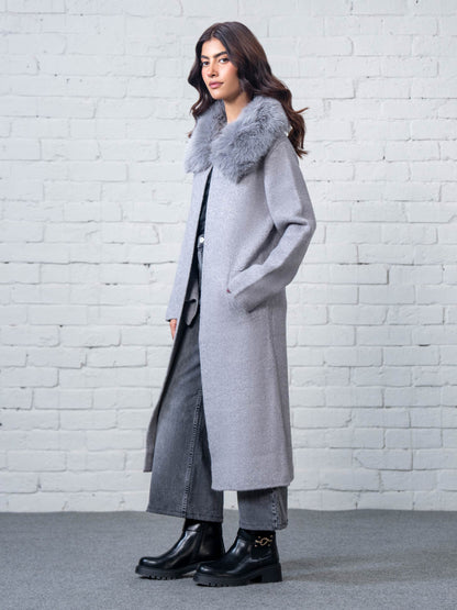 Woolen Blend Coat