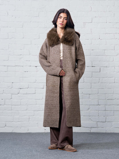 Woolen Blend Coat