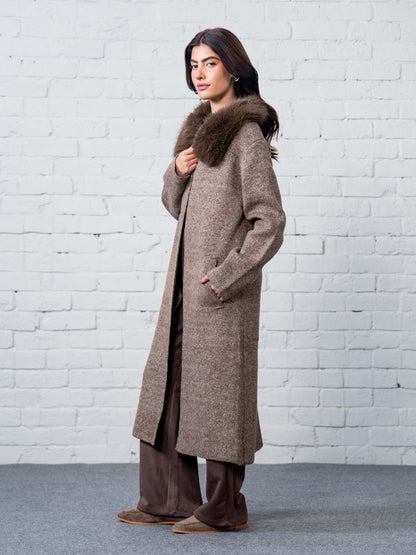 Woolen Blend Coat