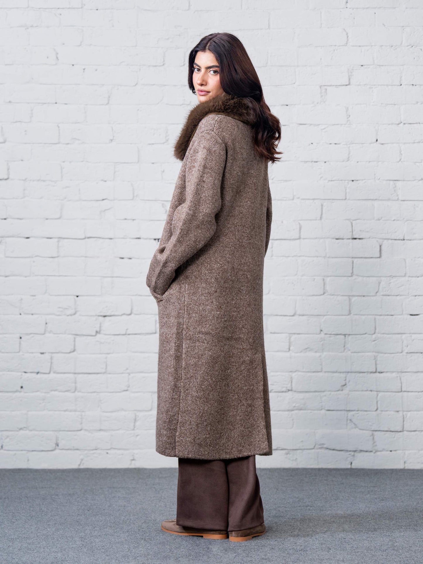 Woolen Blend Coat