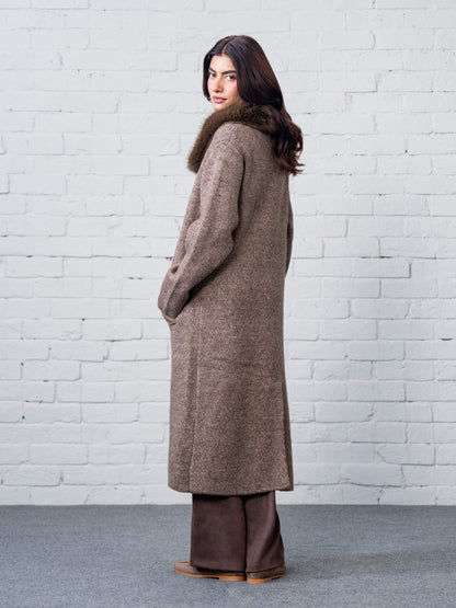 Woolen Blend Coat