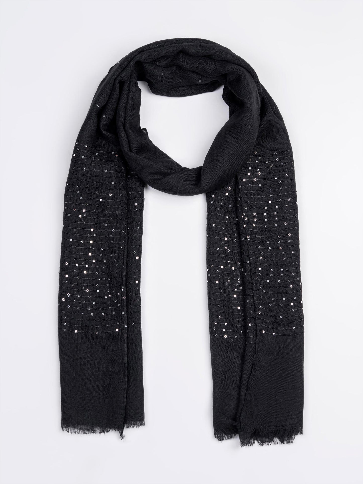 Sequin Viscose Scarves