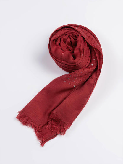 Sequin Viscose Scarves