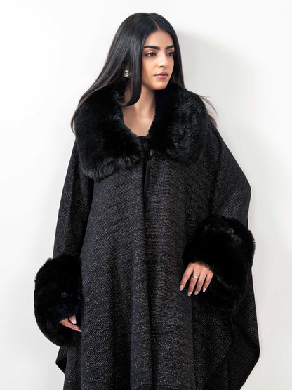Woolen Blend Cape