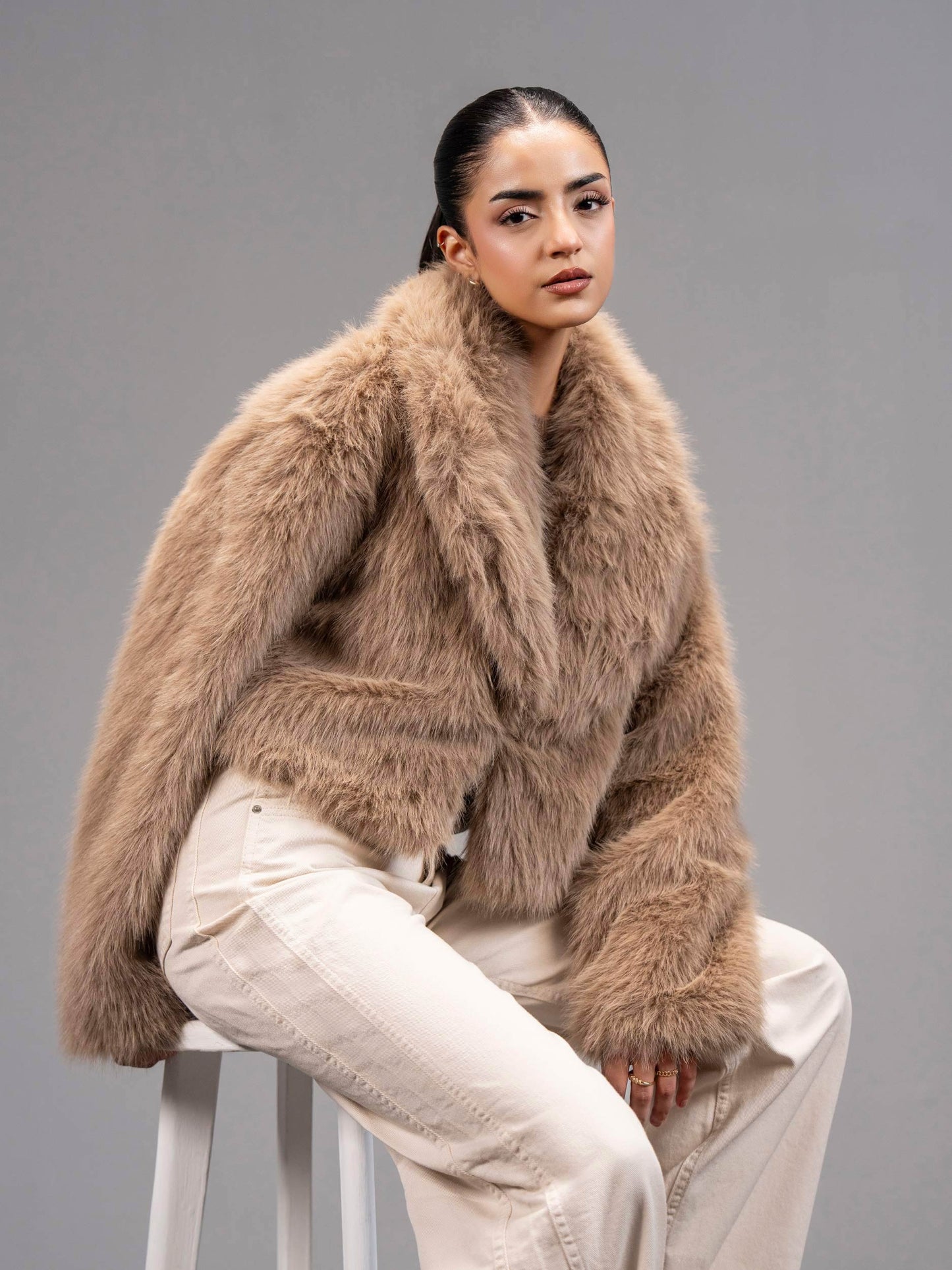 Faux Fur Jacket