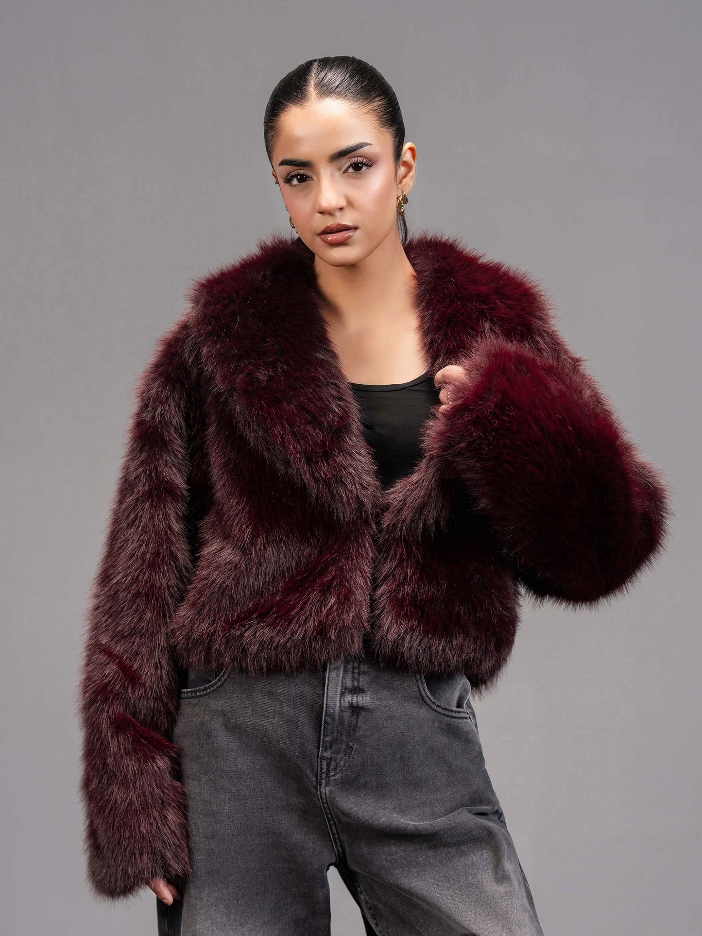 Faux Fur Jacket