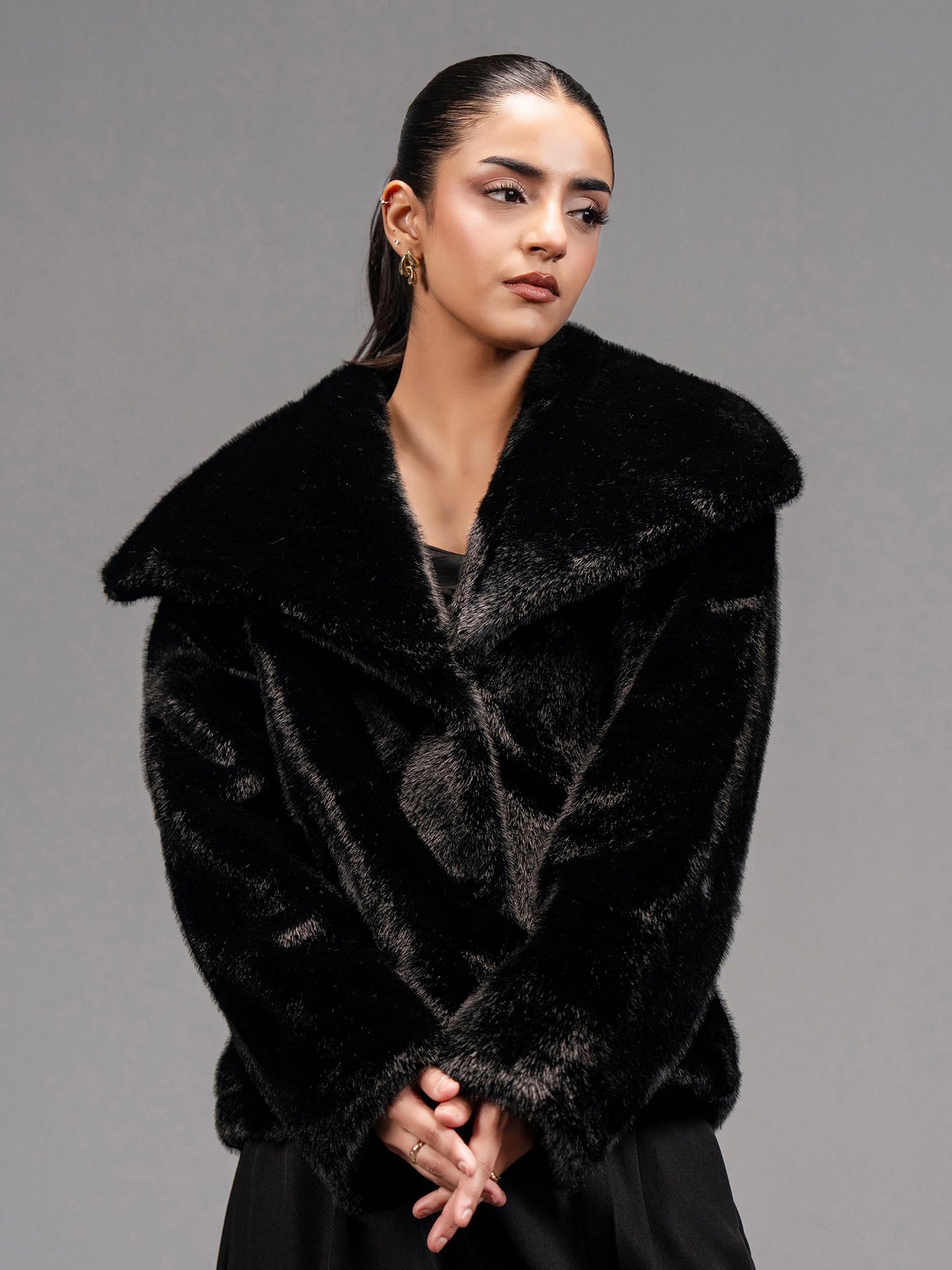 Faux Fur Jacket