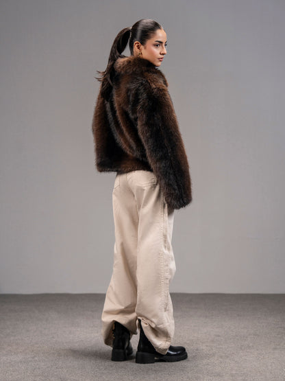 Faux Fur Jacket