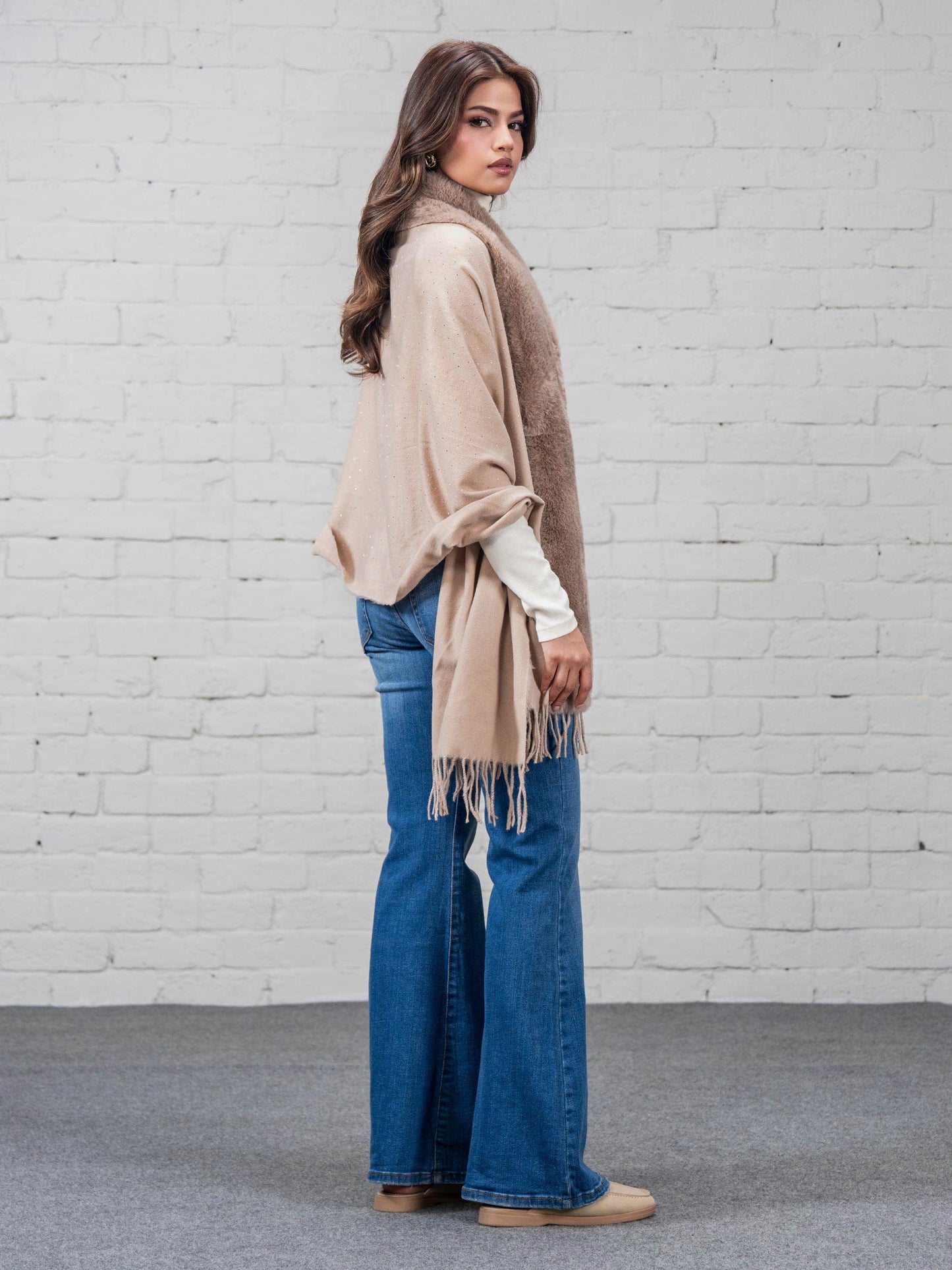 Cape Shawl- Embellished