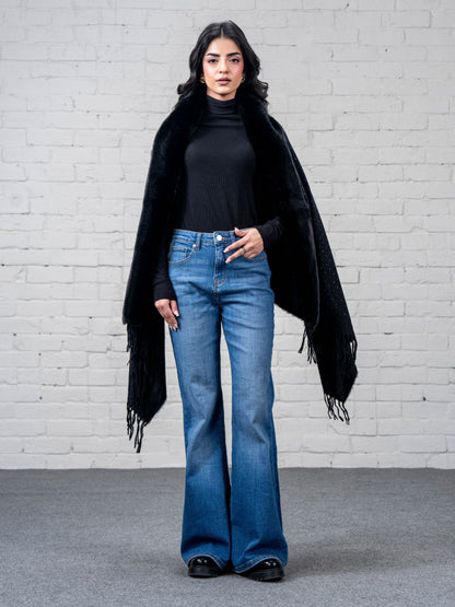 Cape Shawl- Embellished