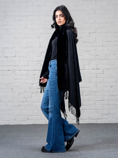 Cape Shawl- Embellished