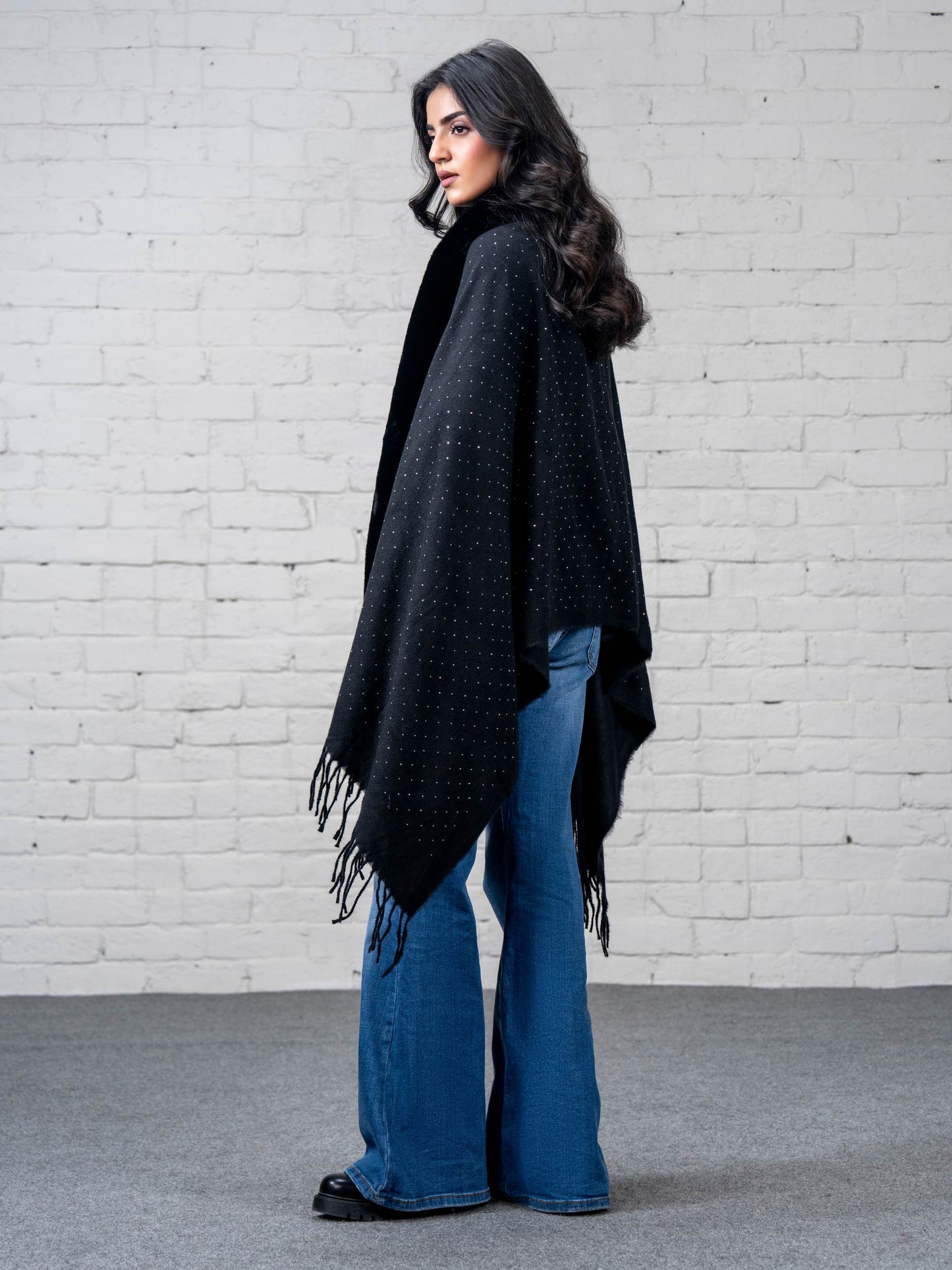 Cape Shawl- Embellished