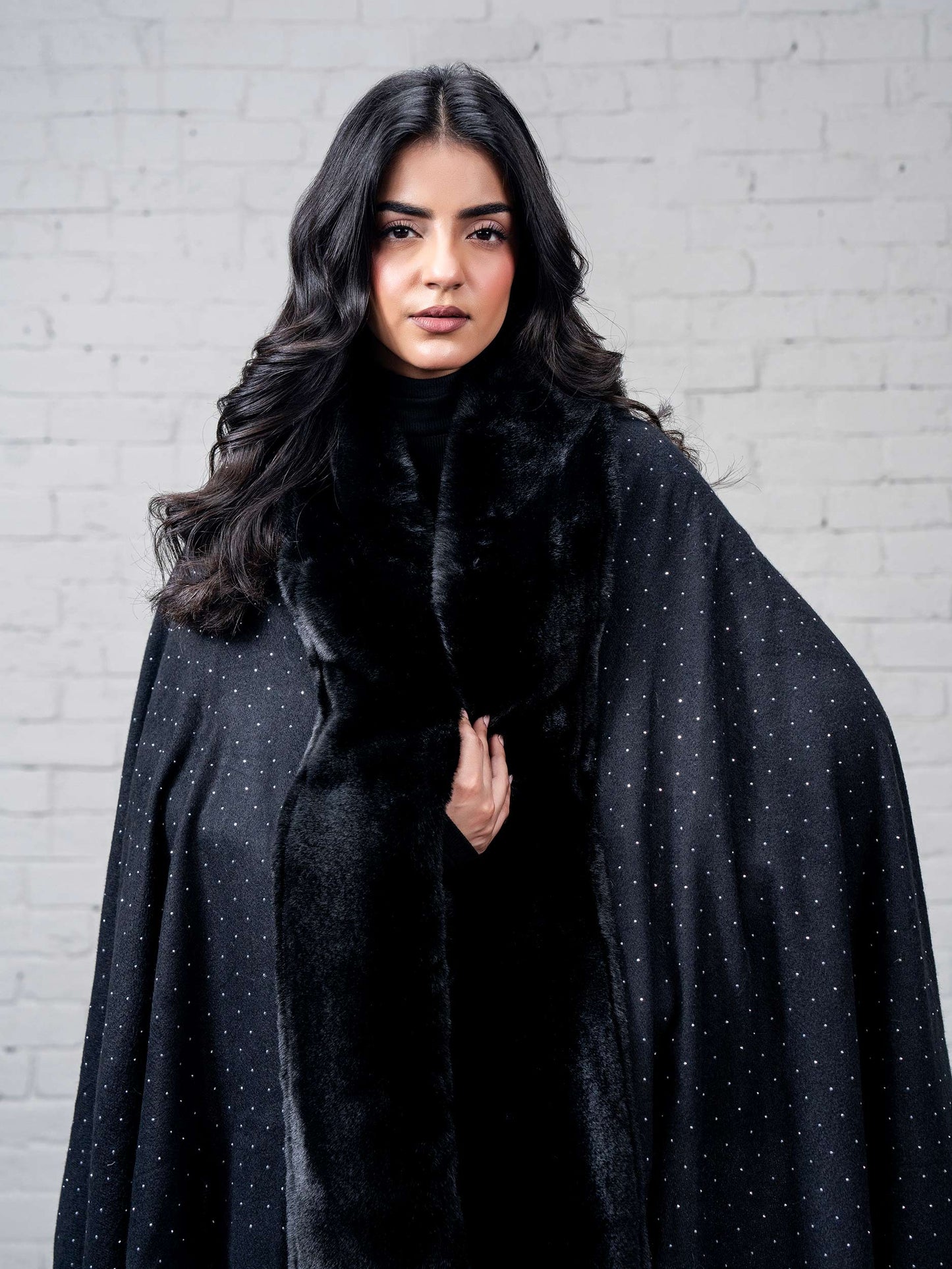 Cape Shawl- Embellished