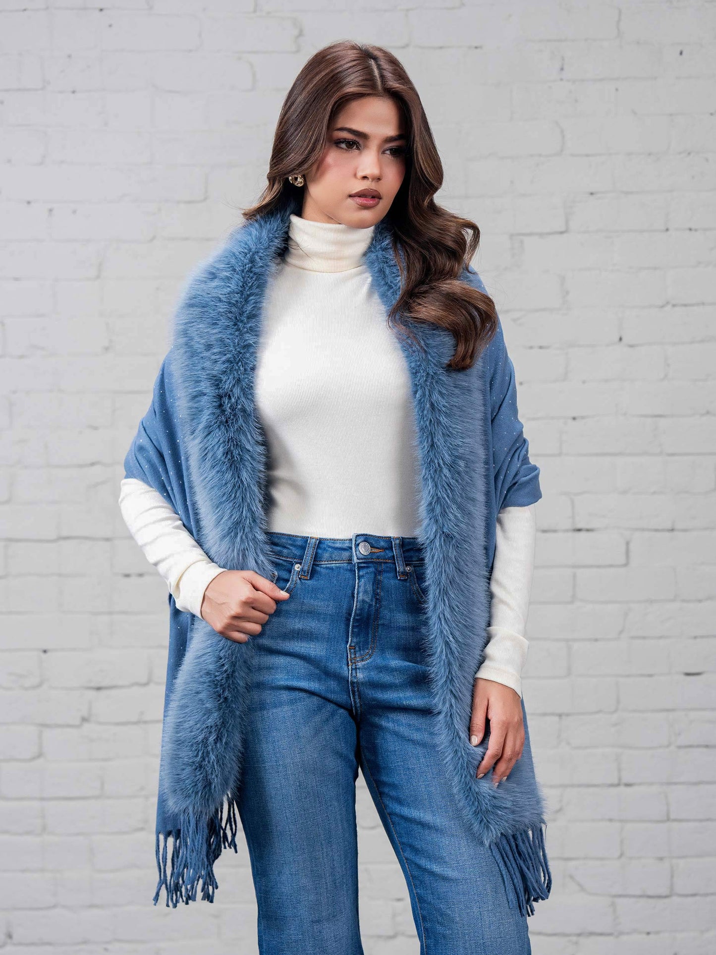 Cape Shawl- Embellished