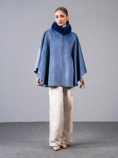 Suede Cape
