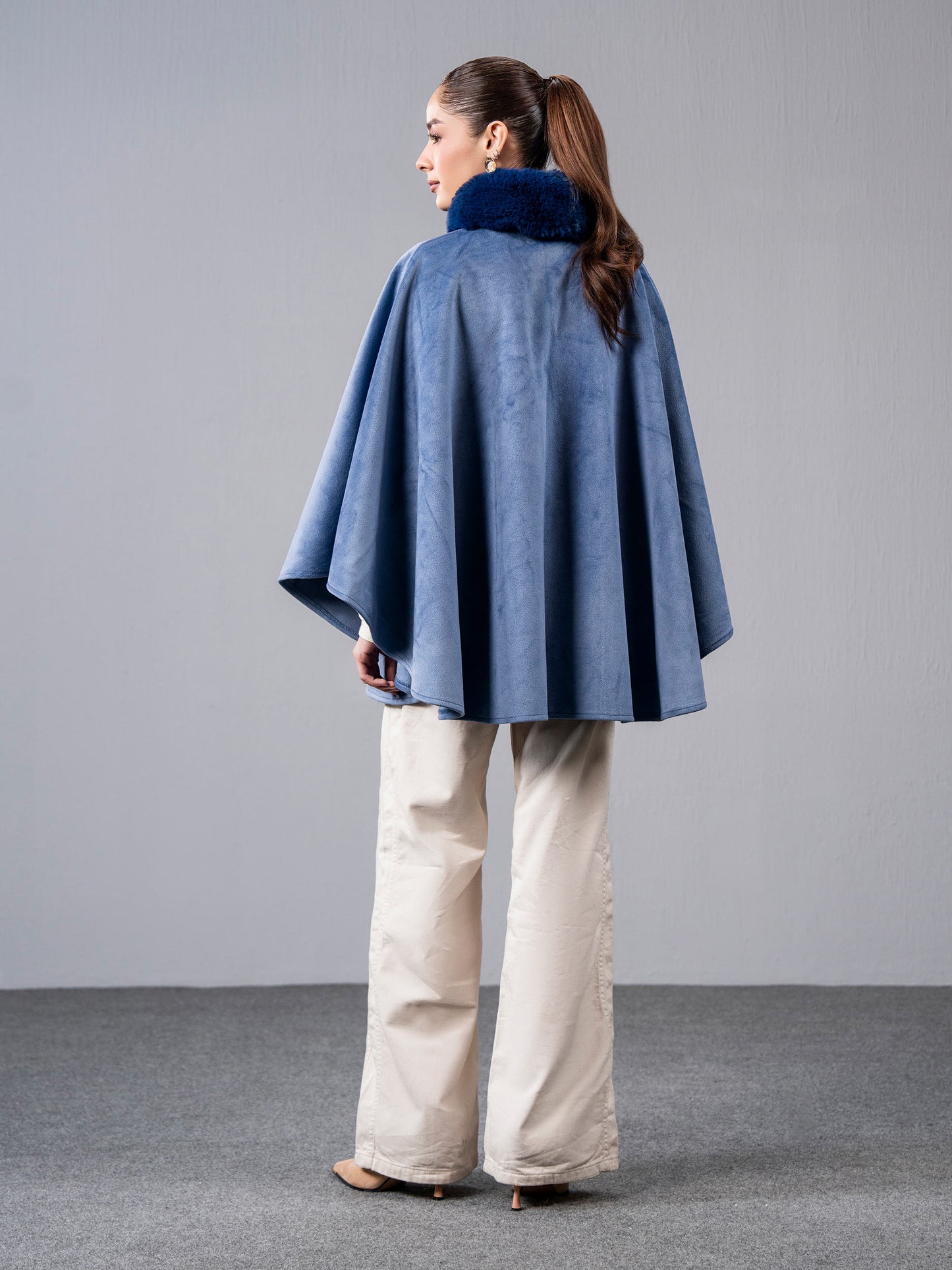Suede Cape