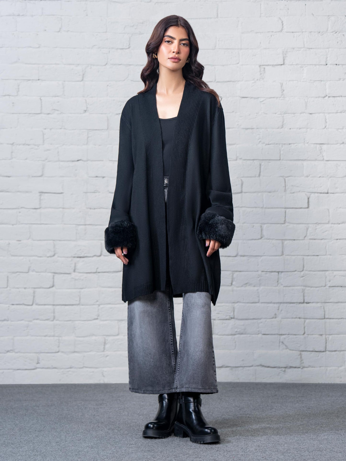 Woolen Blend Cardigan