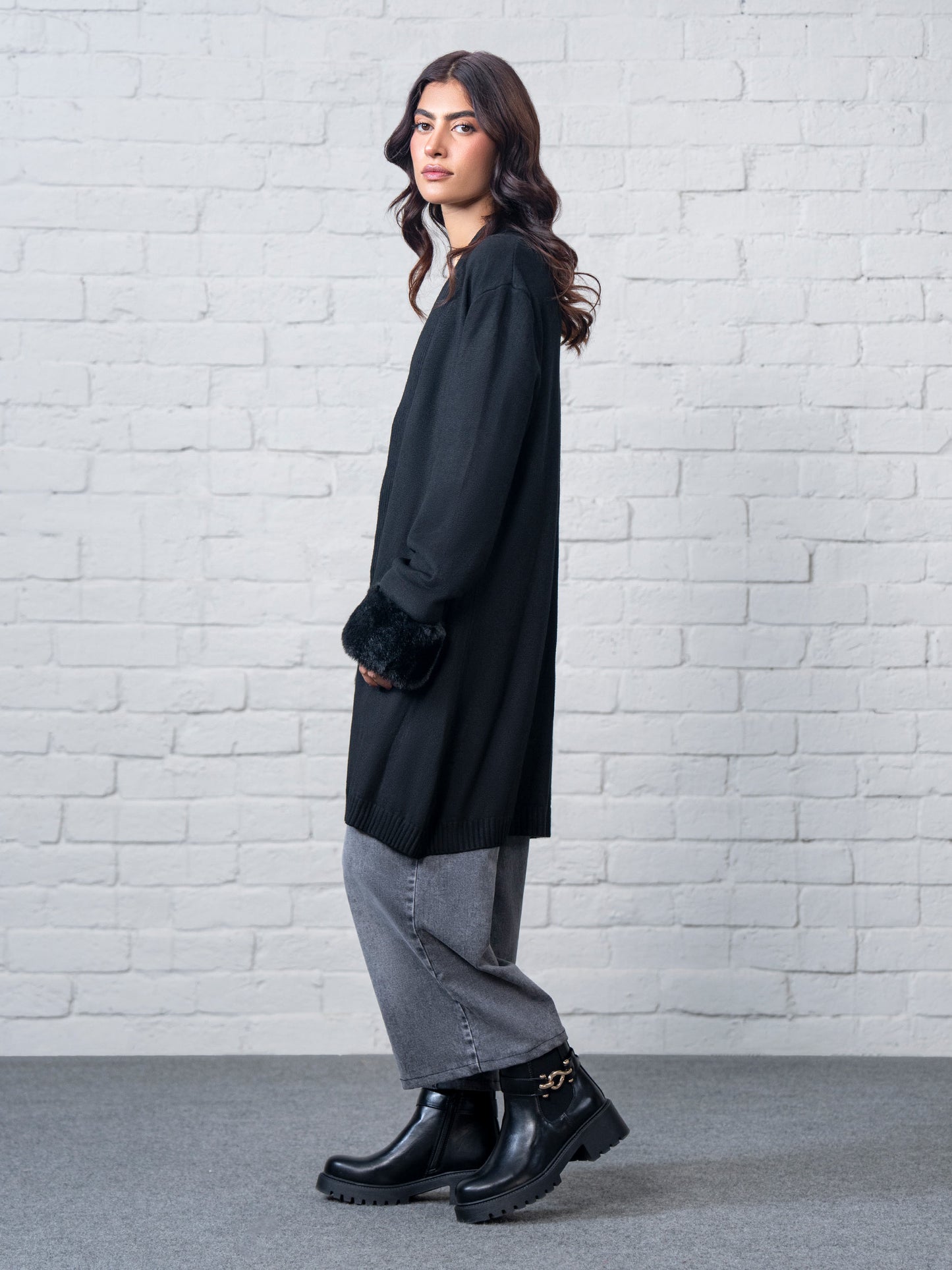 Woolen Blend Cardigan