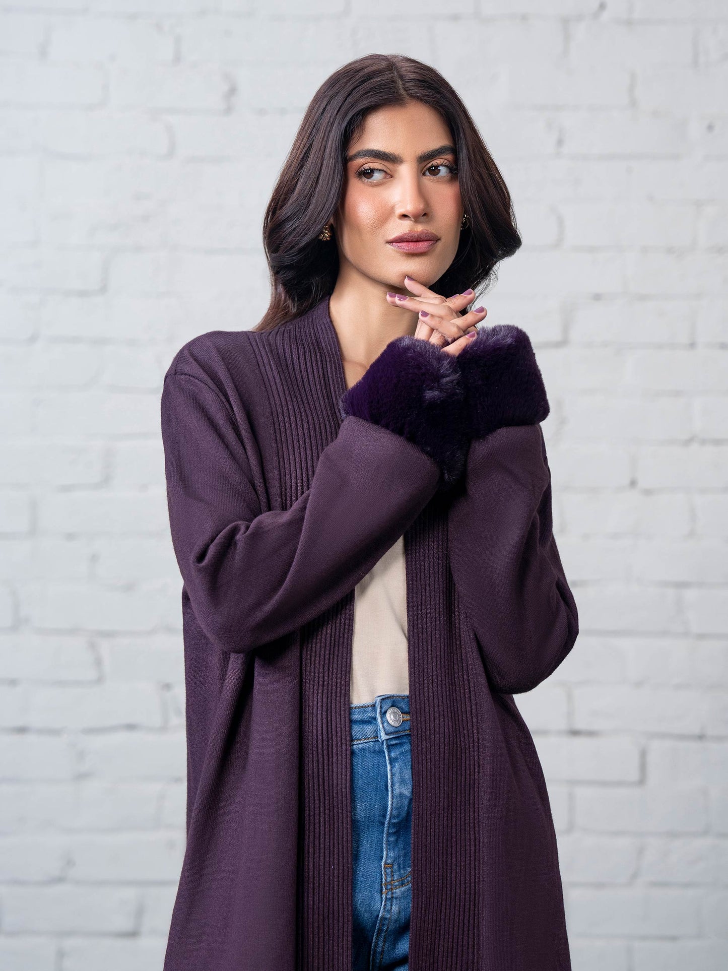 Woolen Blend Cardigan
