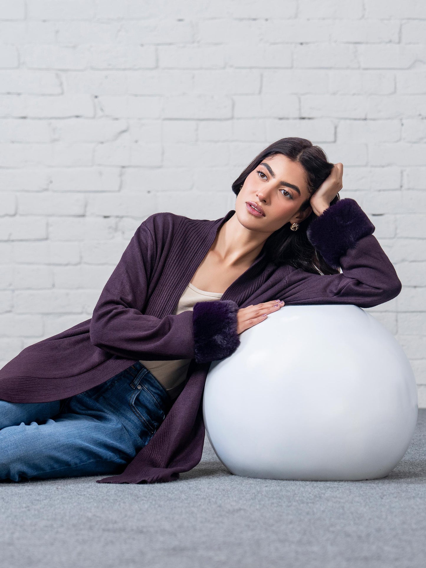 Woolen Blend Cardigan