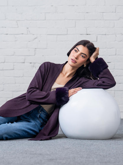 Woolen Blend Cardigan