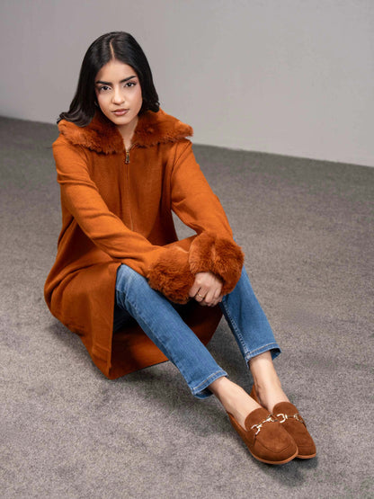 Fur Cardigan