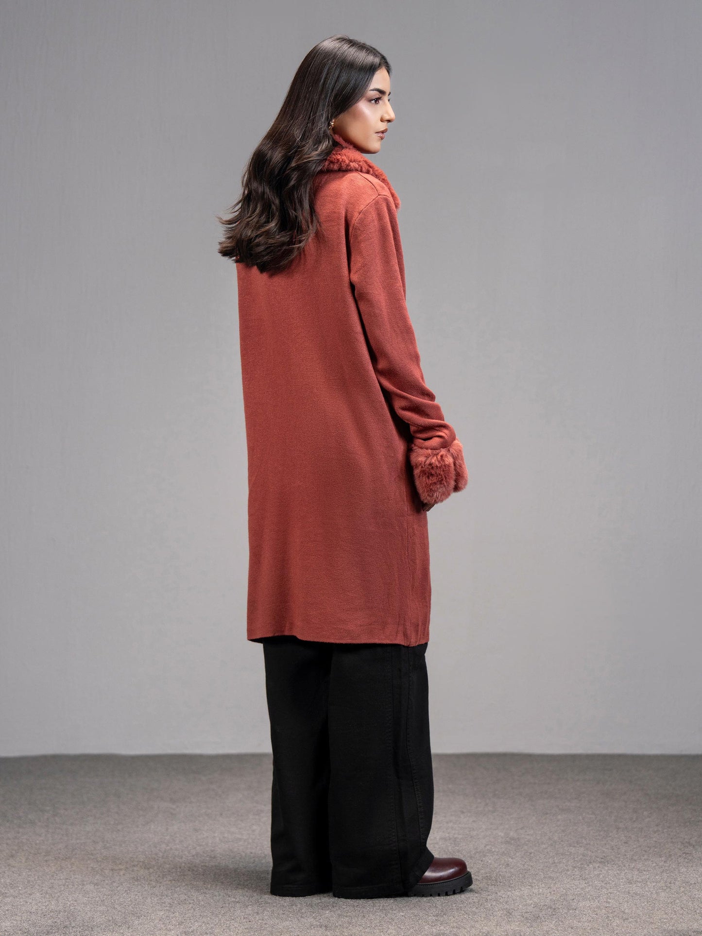 Fur Cardigan