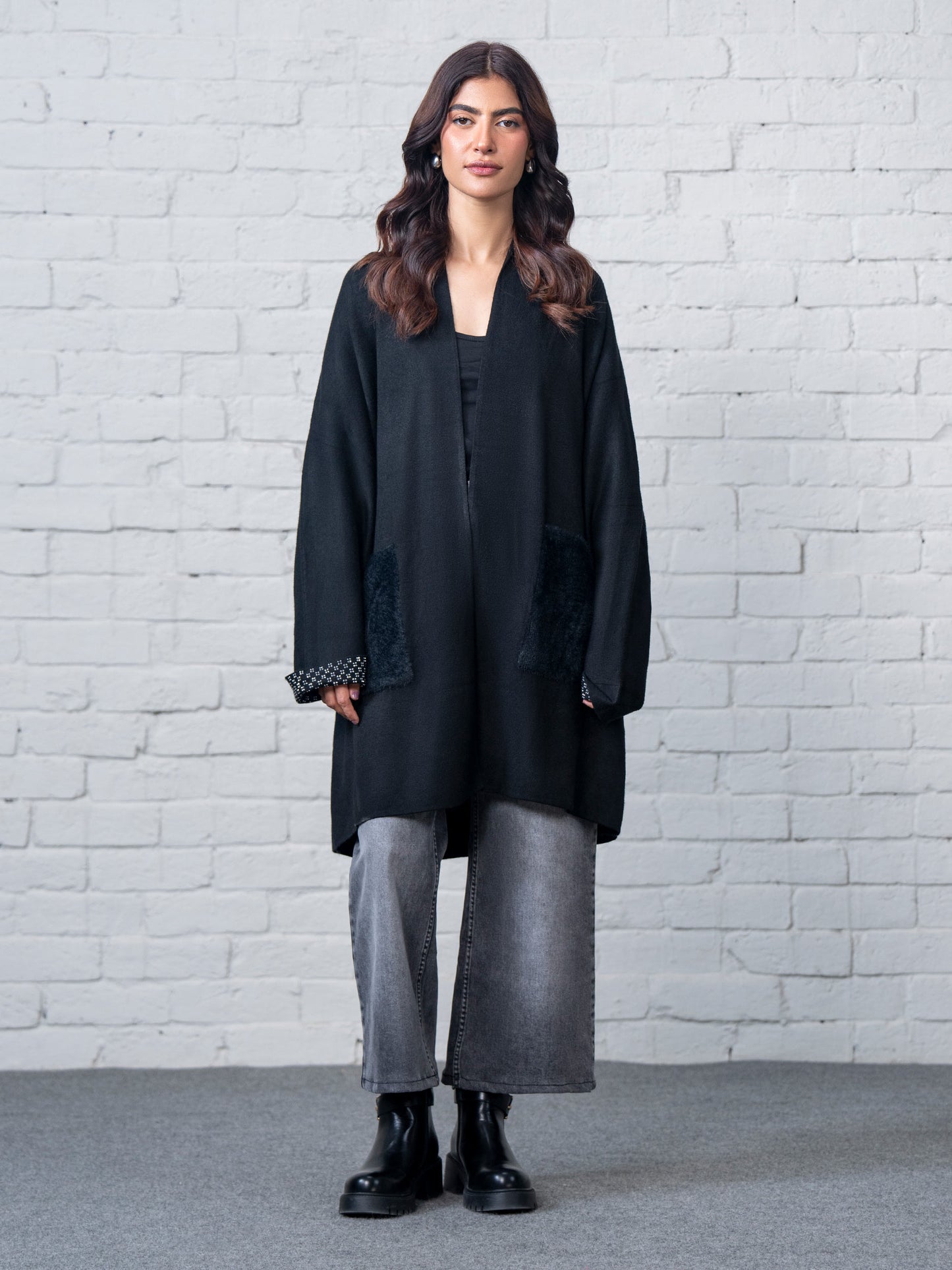 Woolen Blend Cardigan