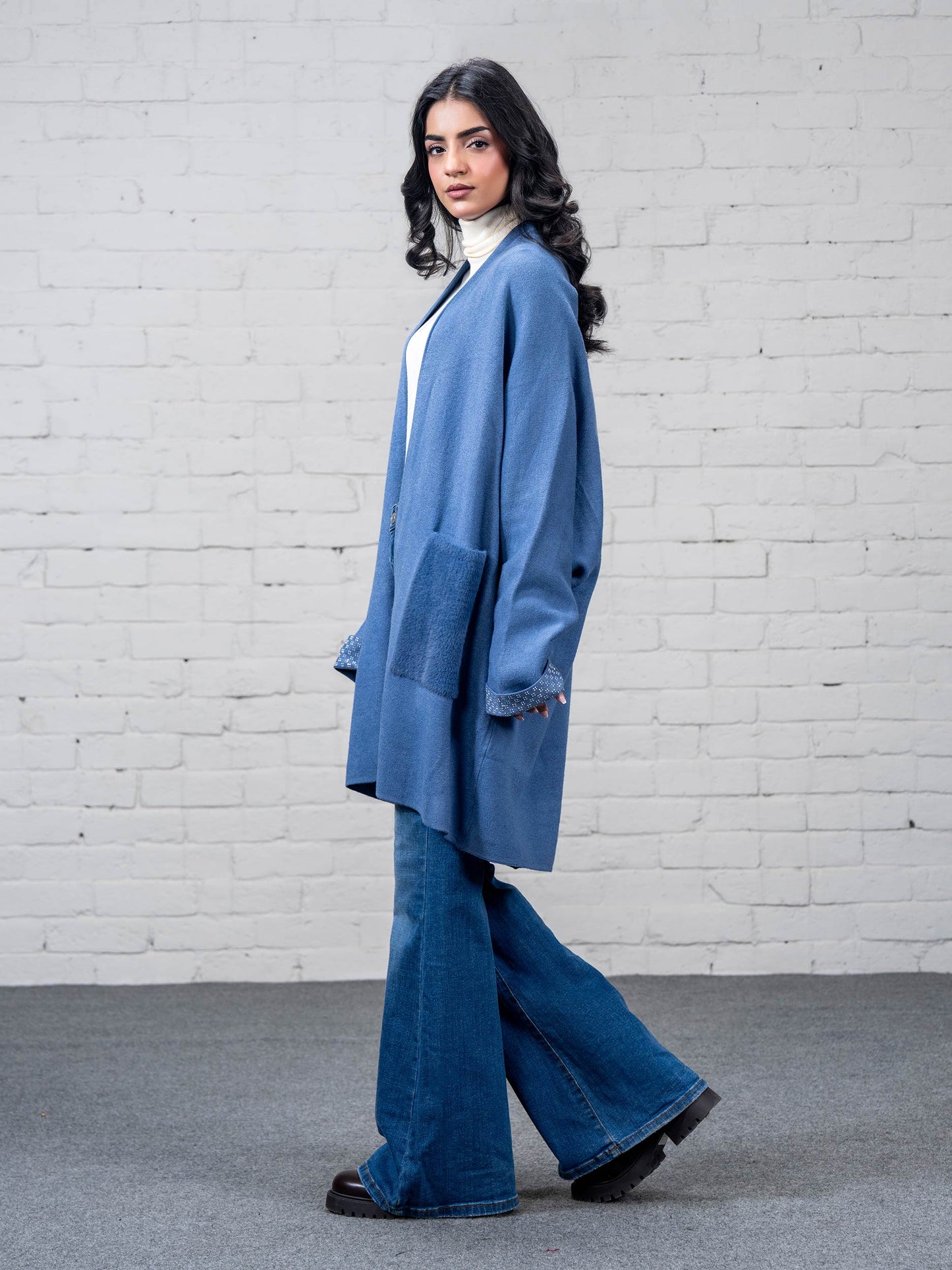 Woolen Blend Cardigan