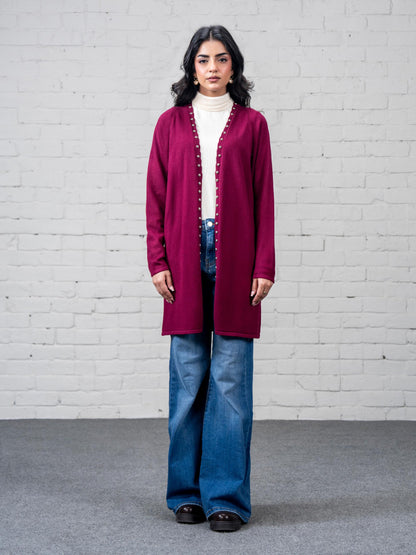 Woolen Blend Cardigan