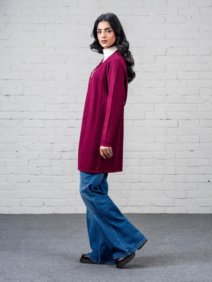 Woolen Blend Cardigan