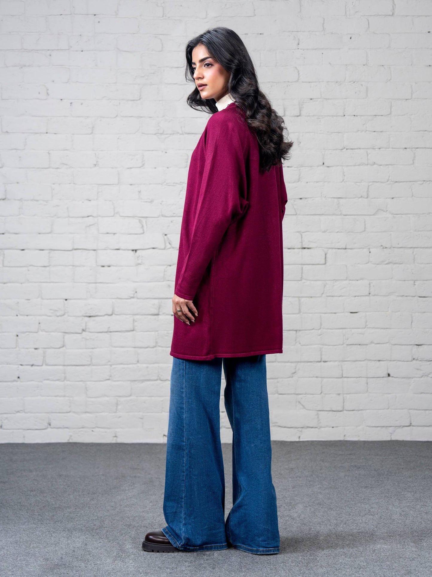 Woolen Blend Cardigan