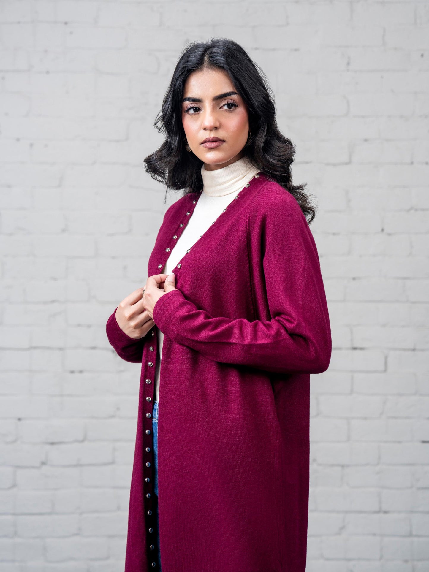 Woolen Blend Cardigan