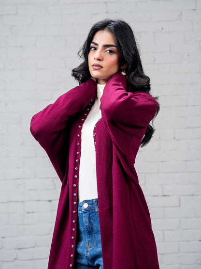 Woolen Blend Cardigan