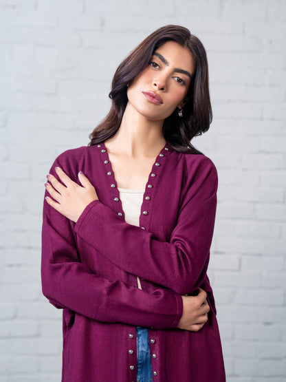 Woolen Blend Cardigan