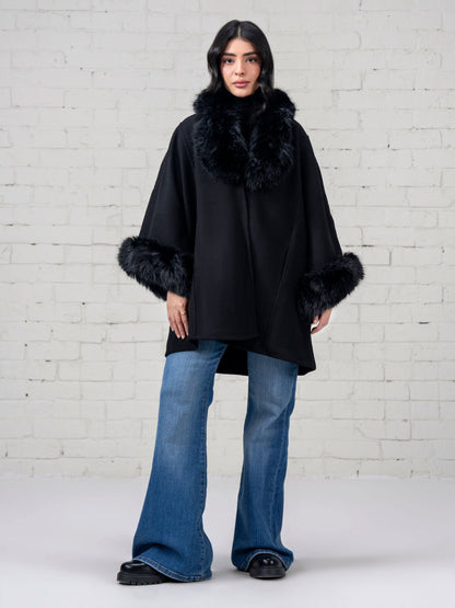 Fur Cardigan