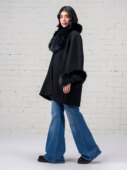 Fur Cardigan