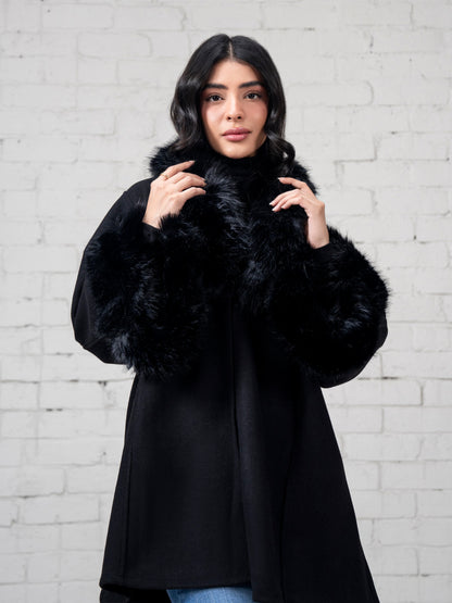 Fur Cardigan
