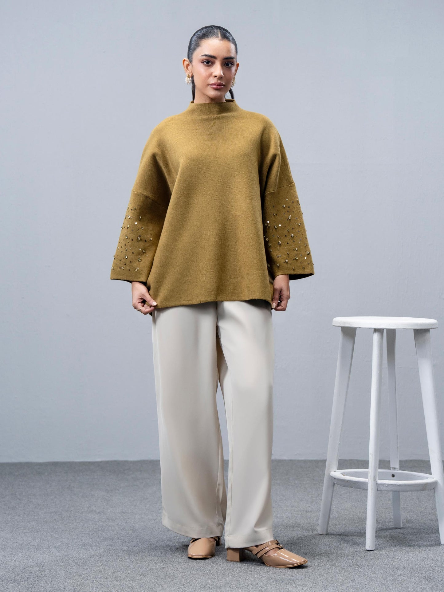Woolen Blend Sweater