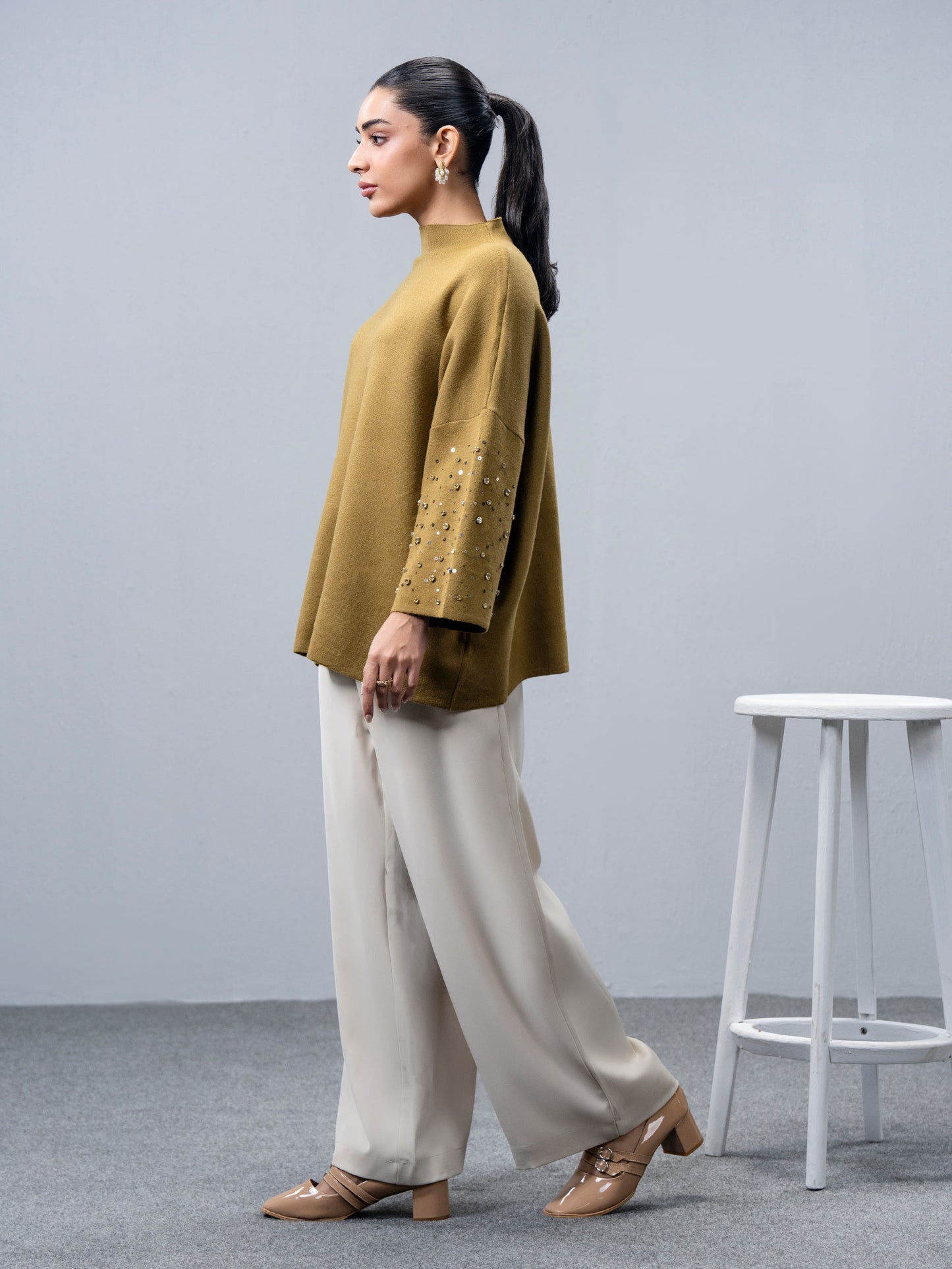 Woolen Blend Sweater