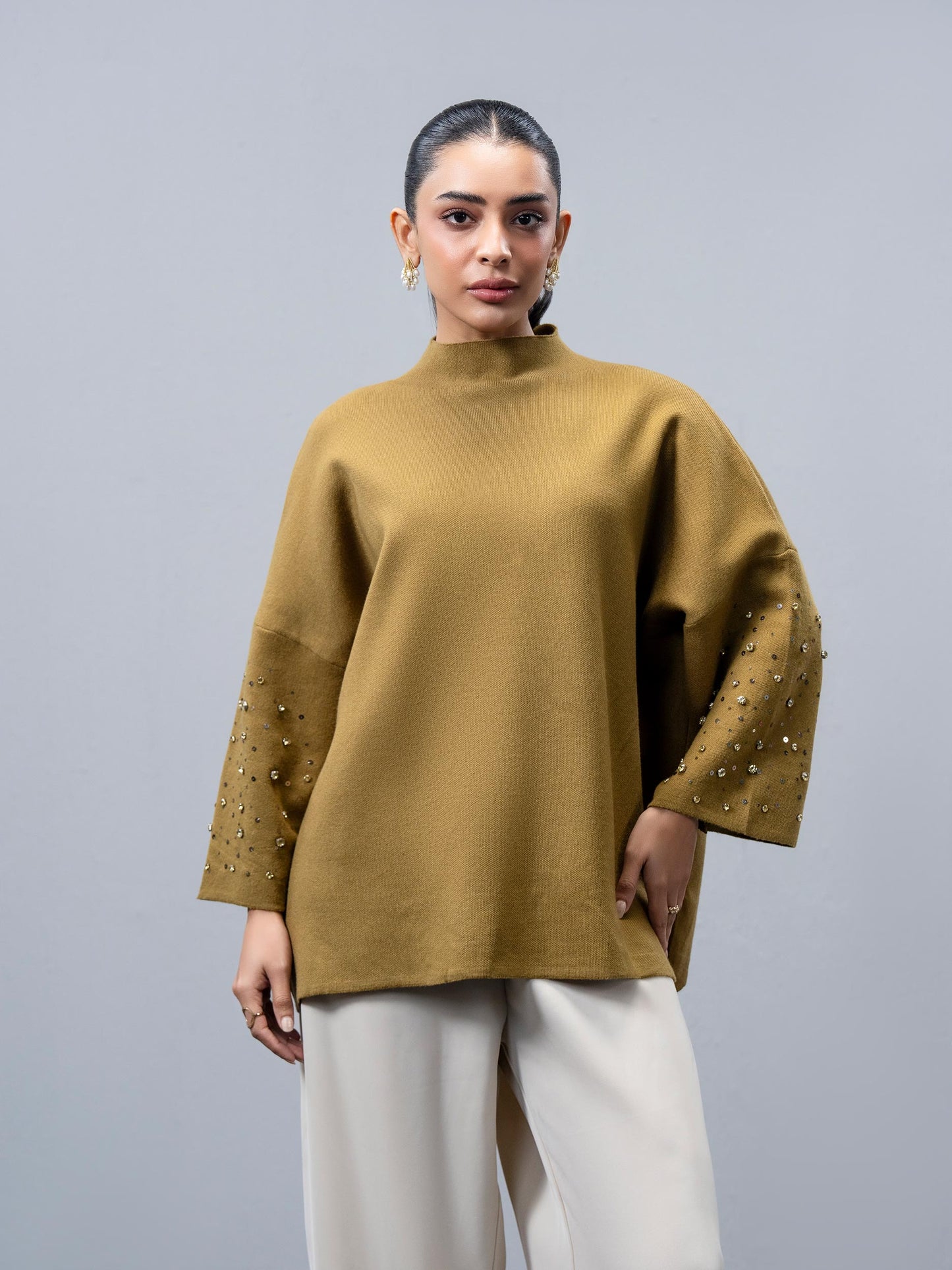 Woolen Blend Sweater