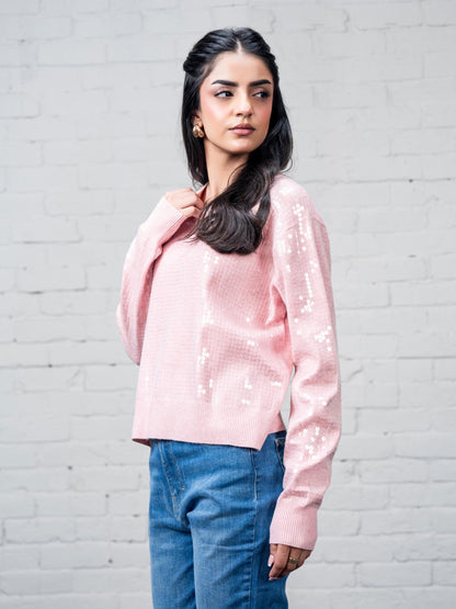 Sequin Sweater