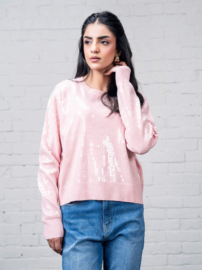 Sequin Sweater